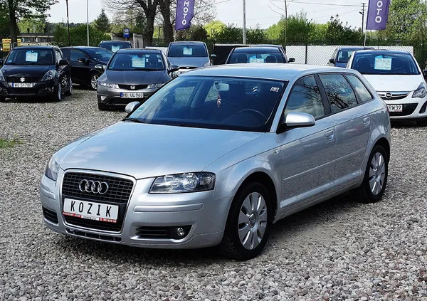 audi łódzkie Audi A3 cena 19900 przebieg: 198203, rok produkcji 2005 z Mirsk